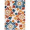 Safavieh Outdoor Cbn800A Cabana Collection Creme / Red Rug Geometric Pattern
